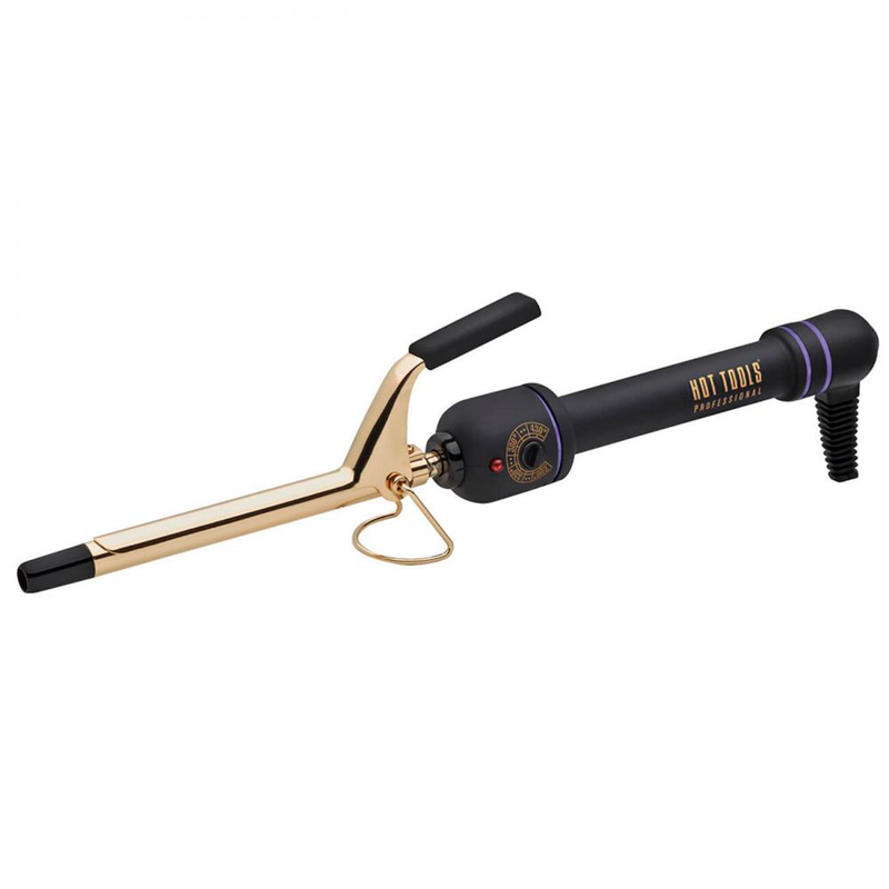 HOT TOOLS 1/2' Spring Curling Iron - 24K Gold
