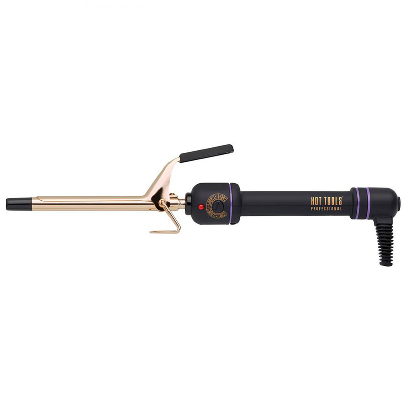 HOT TOOLS 1/2' Spring Curling Iron - 24K Gold