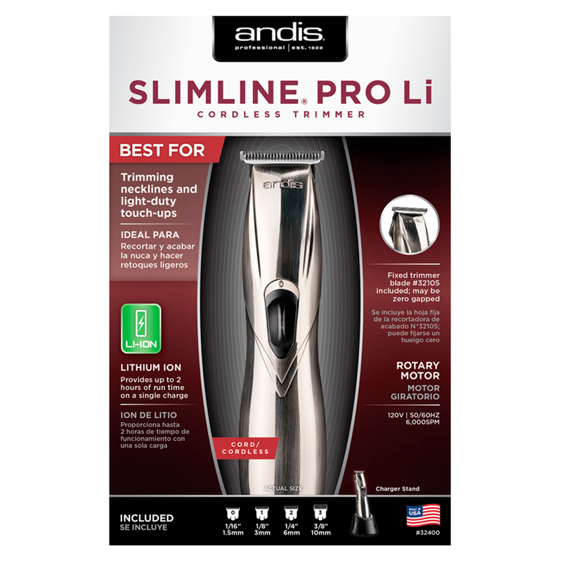Slimline® Pro Li T-Blade Trimmer Chrome
