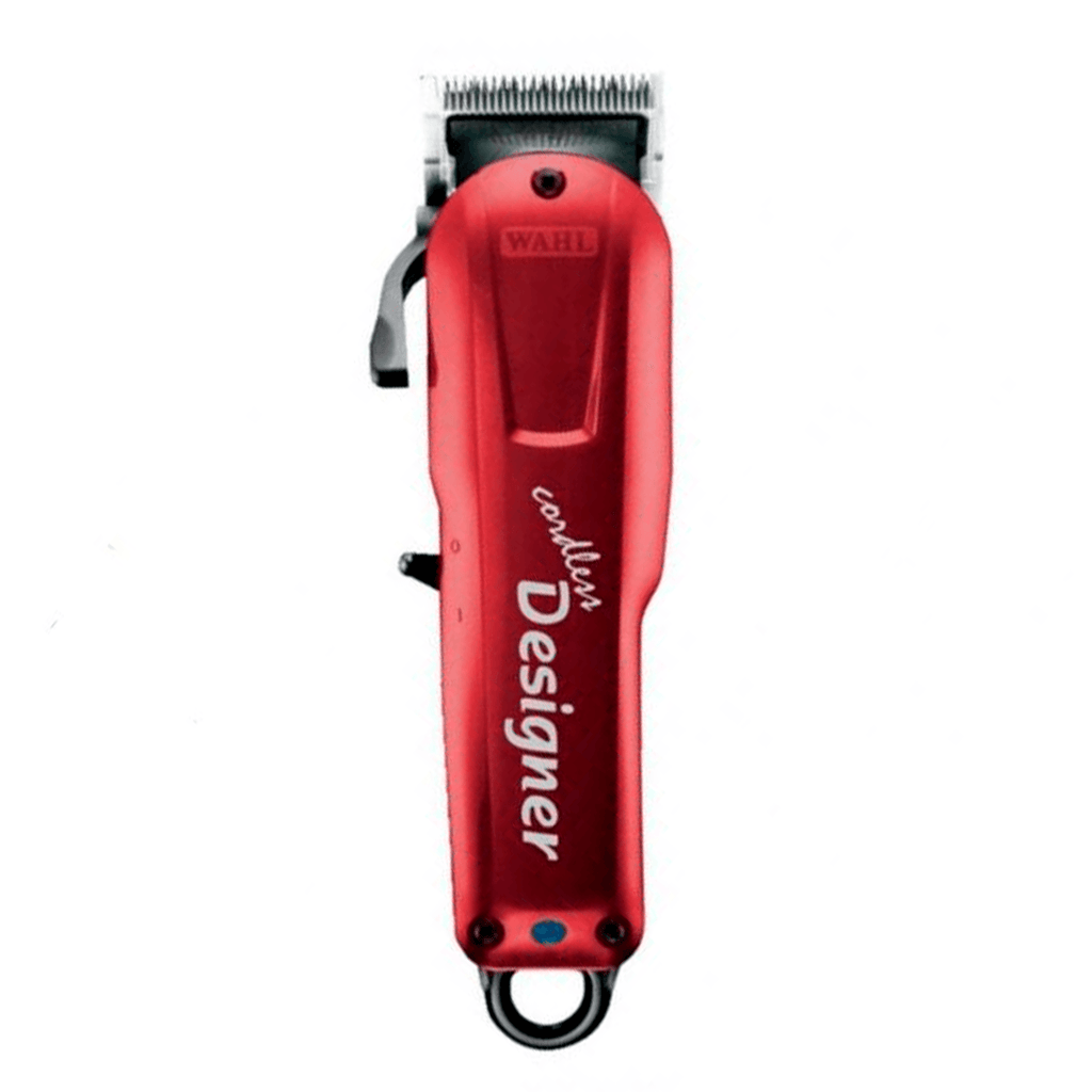 Wahl Cordless LI ION Designer Clipper RED