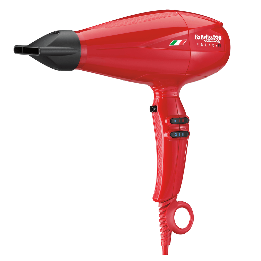 BaBylissPro Nano Titanium Volare V1 Full Size Dryer RED