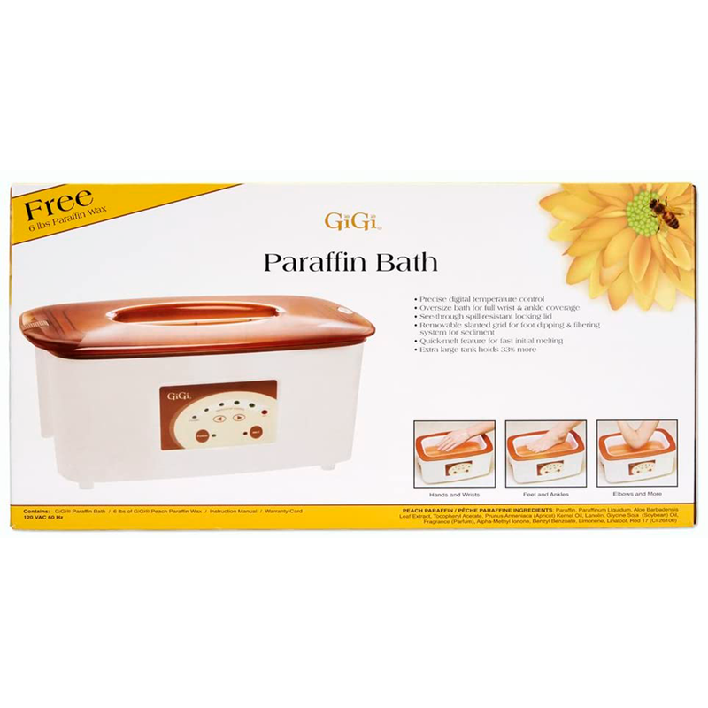 Digital Paraffin Bath with 6 lbs of Peach Paraffin
