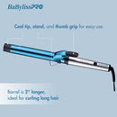 BaBylissPRO® Nano Titanium™ Limited Edition Black & Blue 1¼" Extended Barrel Curling Iron