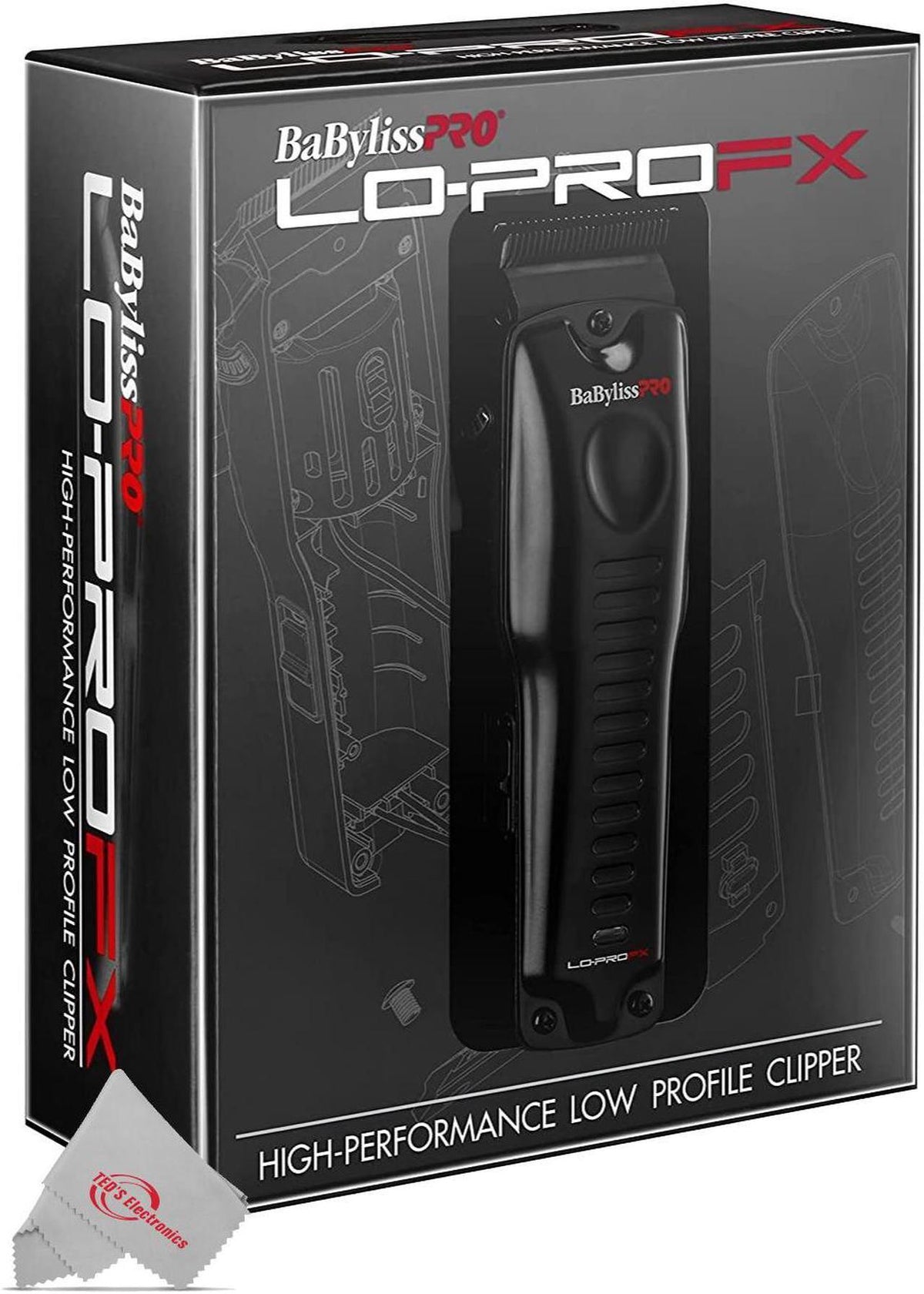 Babyliss LO-PRO FX Collection FX825 High-Performance Low-Profile 