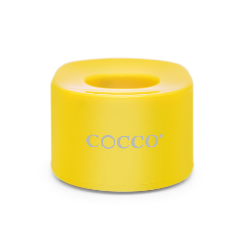 Cocco Hyper Veloce Pro Cordless Trimmer w/ Digital Gap Ambassador Graphene Blade + Charging Stand (CHVPT) Yellow