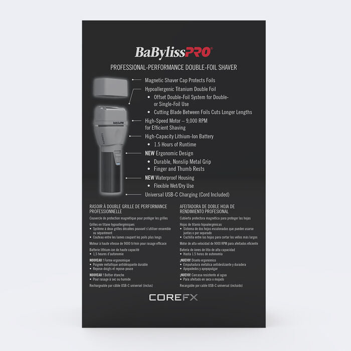 BaBylissPro CoreFX Wireless Double Shaver