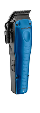 Maquinilla de afeitar BaBylissPRO FXONE Lo-Pro FX de alto rendimiento, de perfil bajo, edición limitada, color negro y azul, con paquete de batería de litio intercambiable (FX829BL) 