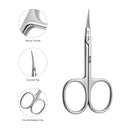 Cuticle Scissor KD.704 - 91mm (Stainless Steel) - AdrianaBeautySupply