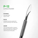 Pusher P.12 (Stainless Steel ) - AdrianaBeautySupply