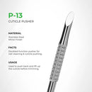 Pusher P.13 (Stainless Steel ) - AdrianaBeautySupply