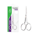 Eyebrow Scissors KM.605 ( Stainless Steel ) - AdrianaBeautySupply