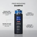 Frizz Zero - Shampoo 300ml - AdrianaBeautySupply