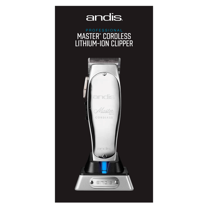Master® Cordless Lithium Ion Clipper