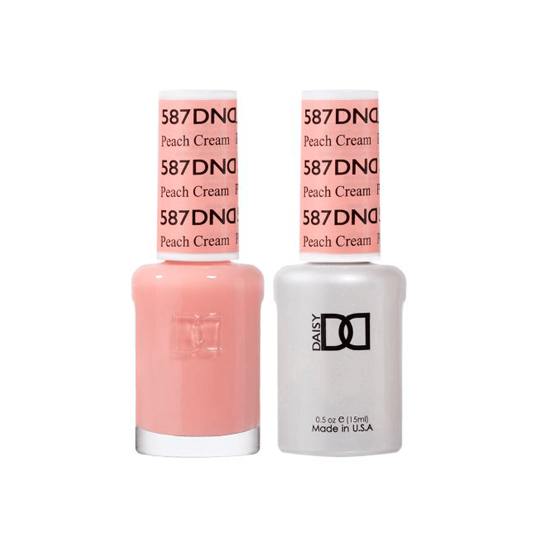 DND587 Peach Cream - AdrianaBeautySupply II