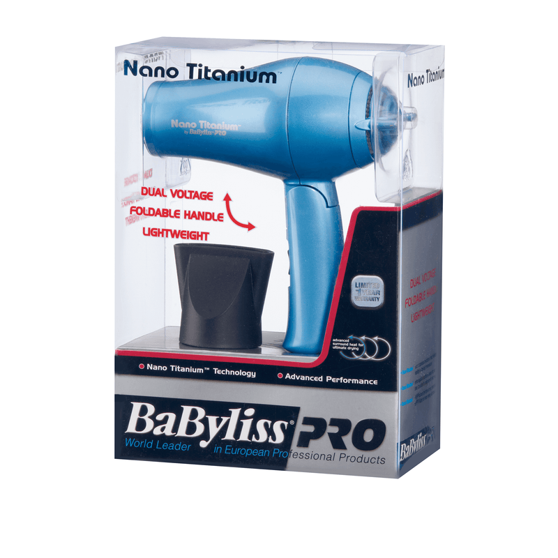 BaBylissPro™ Nano Titanium™ Travel Dryer