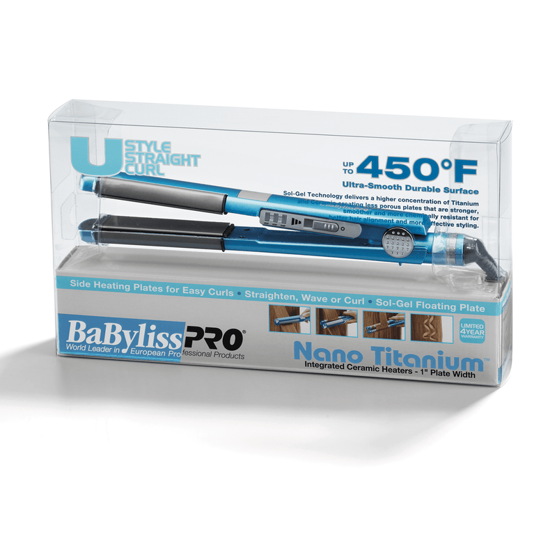 BaBylissPro™ Nano Titanium™ 1" U Styler