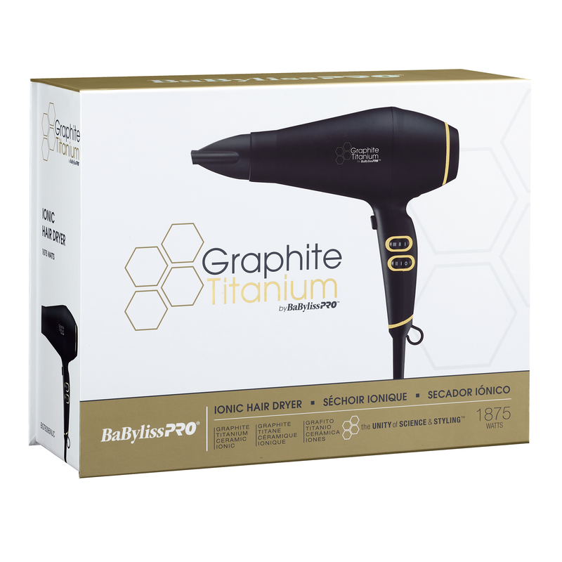 BabyLissPRO Graphite Titanium Ionic Hair Dryer