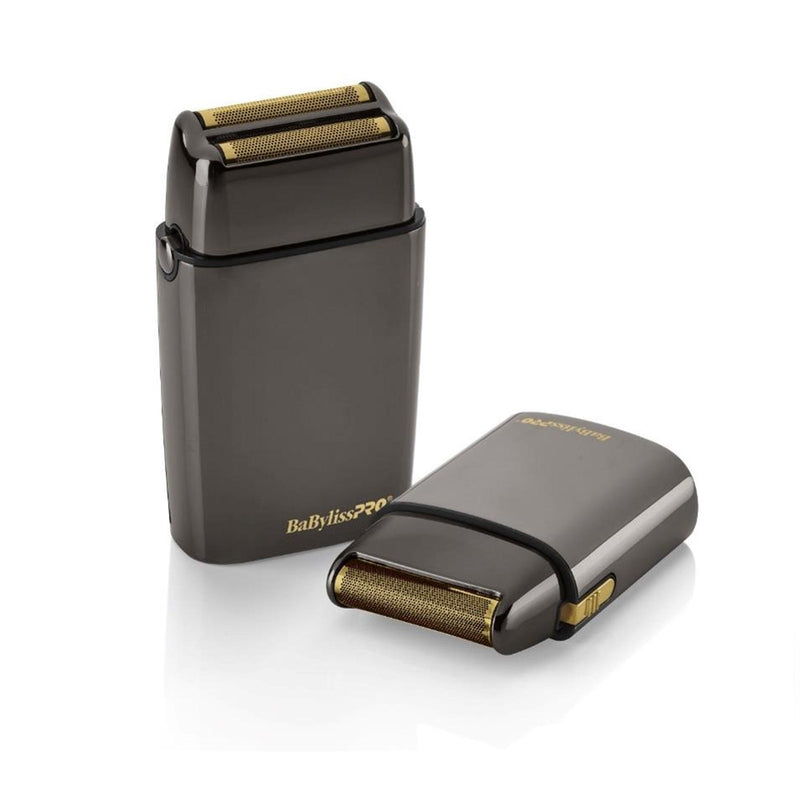 BaBylissPRO® LimitedFX Collection Gunmetal Double & Single Foil Shaver Duo - AdrianaBeautySupply II