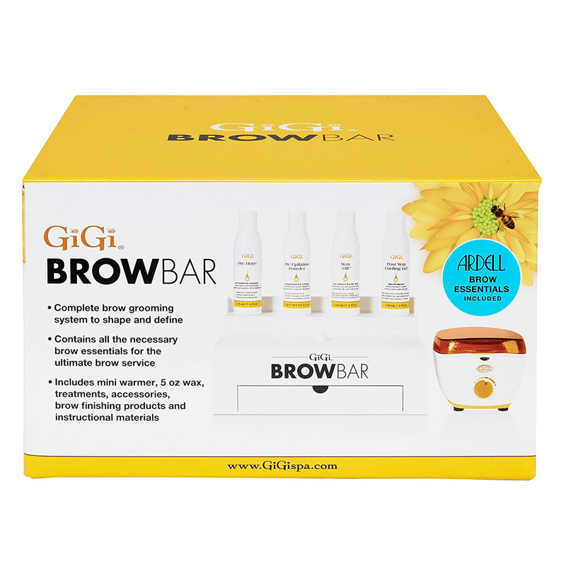 Brow Bar Kit (Full size with 14oz warmer & wax)