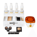 Brow Bar Kit (Full size with 14oz warmer & wax) - AdrianaBeautySupply II