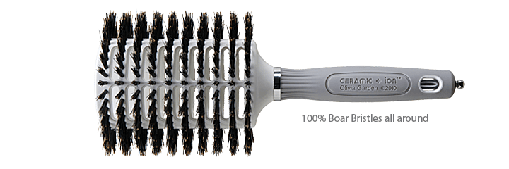 Ceramic + Ion Turbo Vent Oval Twin & Boar - AdrianaBeautySupply II