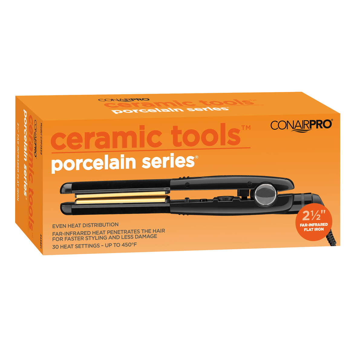 CONAIRPRO Porcelain Series - 2 1/2
