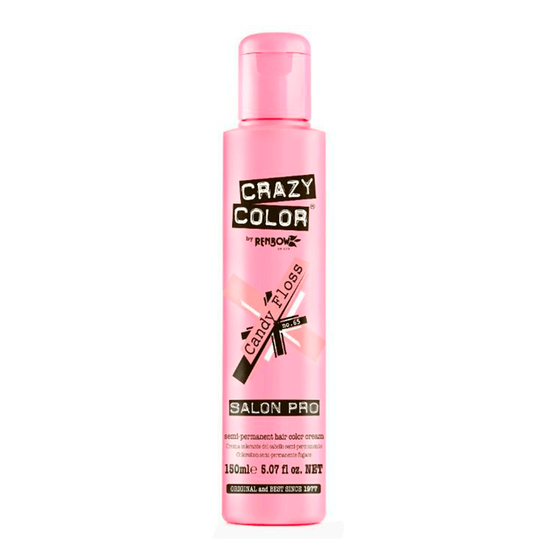 65 Candy Floss | Crazy Color Semi-Permanent Hair Color - AdrianaBeautySupply II