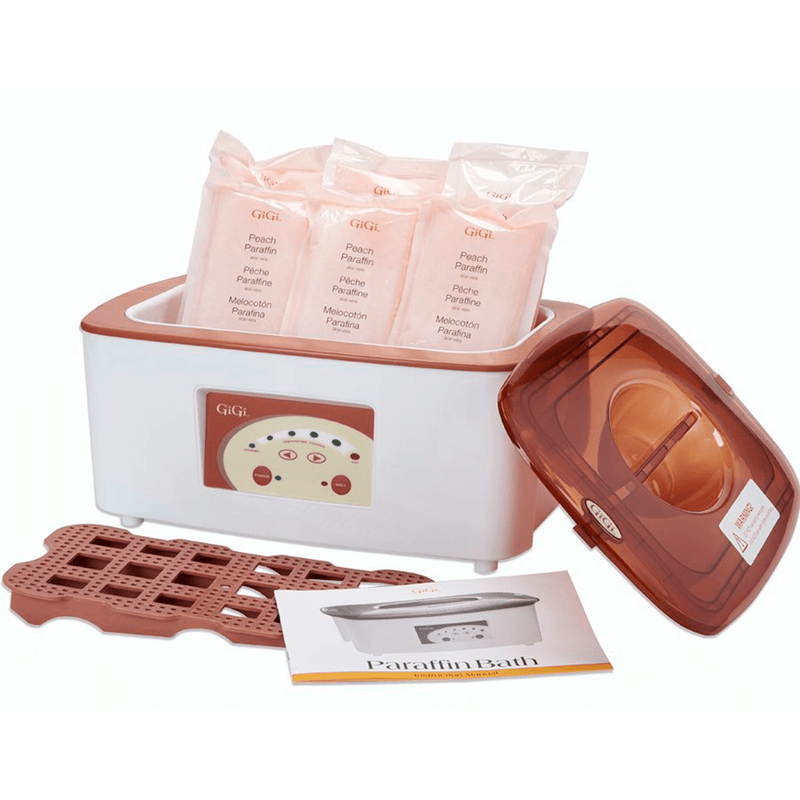 Digital Paraffin Bath with 6 lbs of Peach Paraffin - AdrianaBeautySupply II