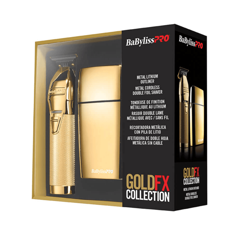 BaBylissPRO GoldFX Outlining Trimmer & Shaver Combo - AdrianaBeautySupply II