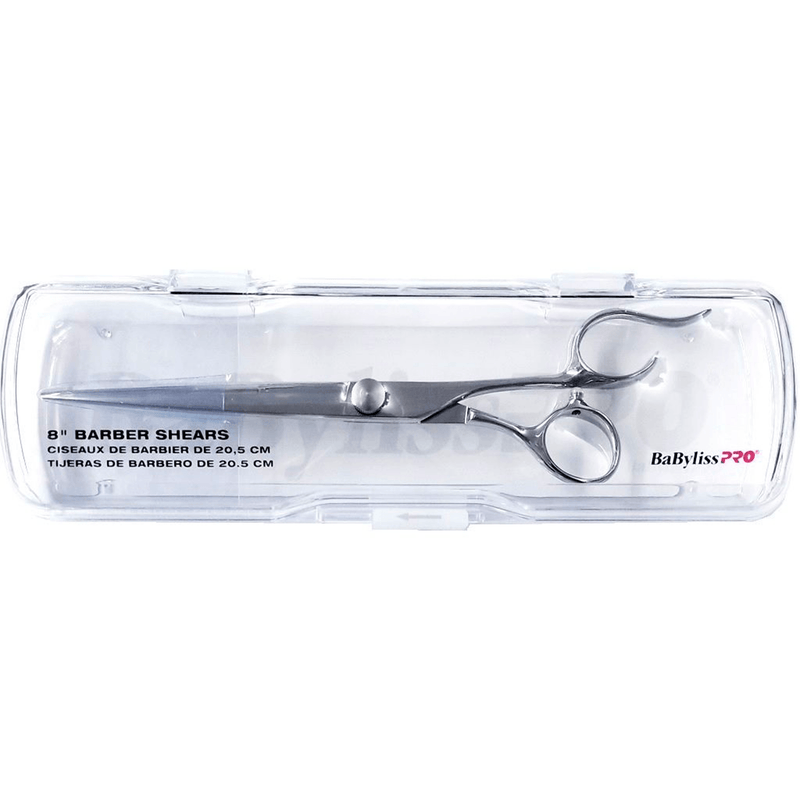 Babyliss Barberology Barber Shears 8 Inch | Gold | Silver - AdrianaBeautySupply II