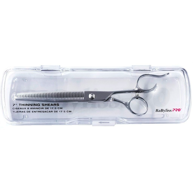 Babyliss Barberology Thinning Shears 7 Inch | Gold | Silver