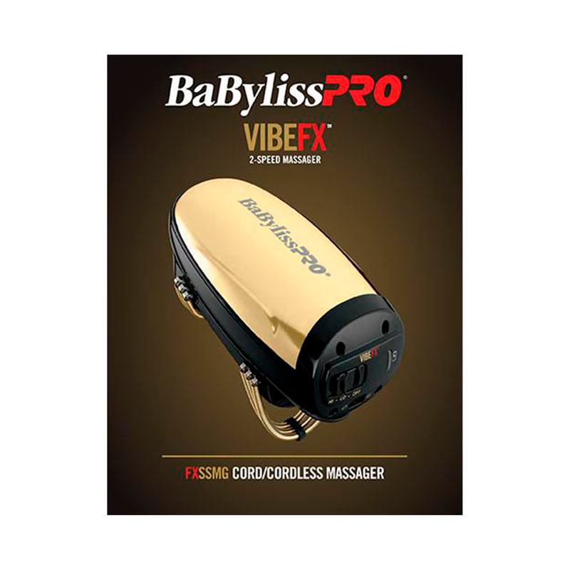 Babyliss Cord/Cordless Massager - Gold