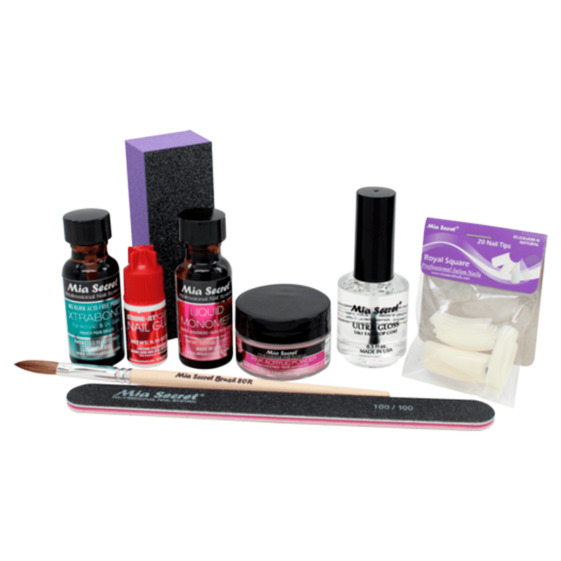 Pink Acrylic Powder Kit