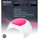 Instyle Uv/Led Gel Curing Lamp 48W - AdrianaBeautySupply II