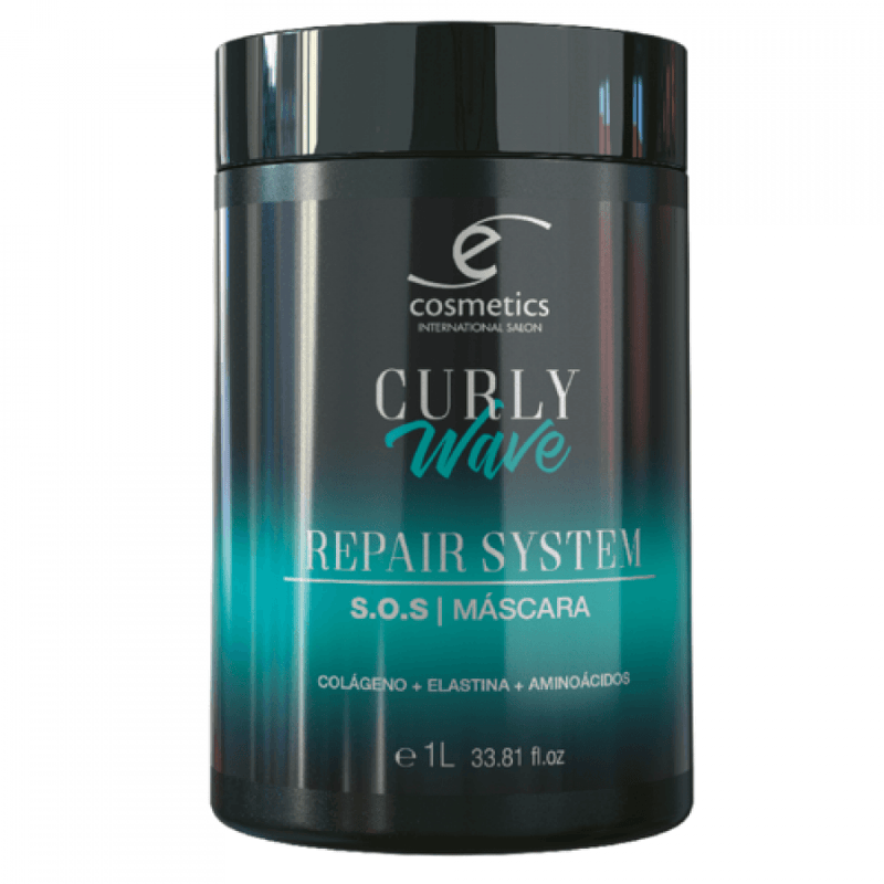 ECosmetics Curly Wave S.O.S. Mask 33 oz - AdrianaBeautySupply II