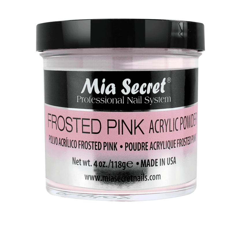 Frosted Pink Acrylic Powder - Mia Secret - AdrianaBeautySupply II