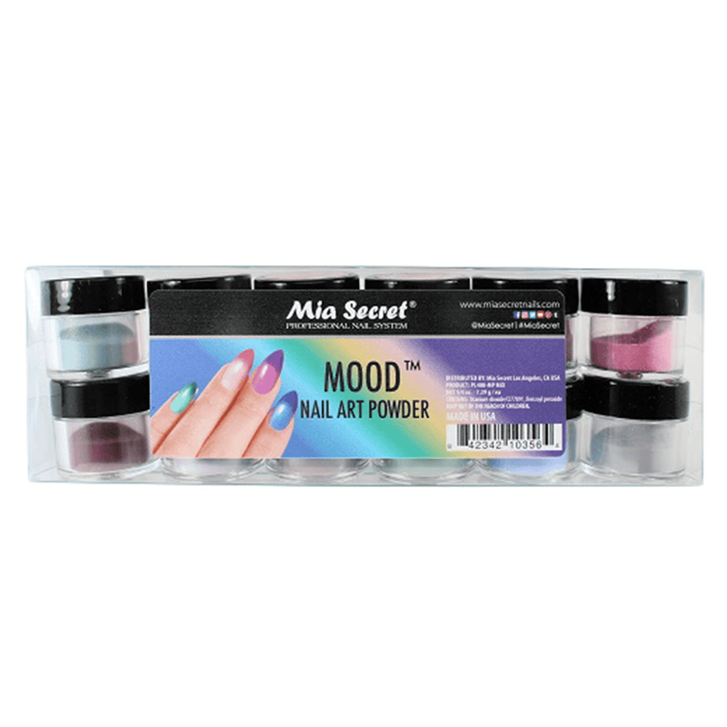 Mood Acrylic Powder Collection 12 Pcs Mix - AdrianaBeautySupply II