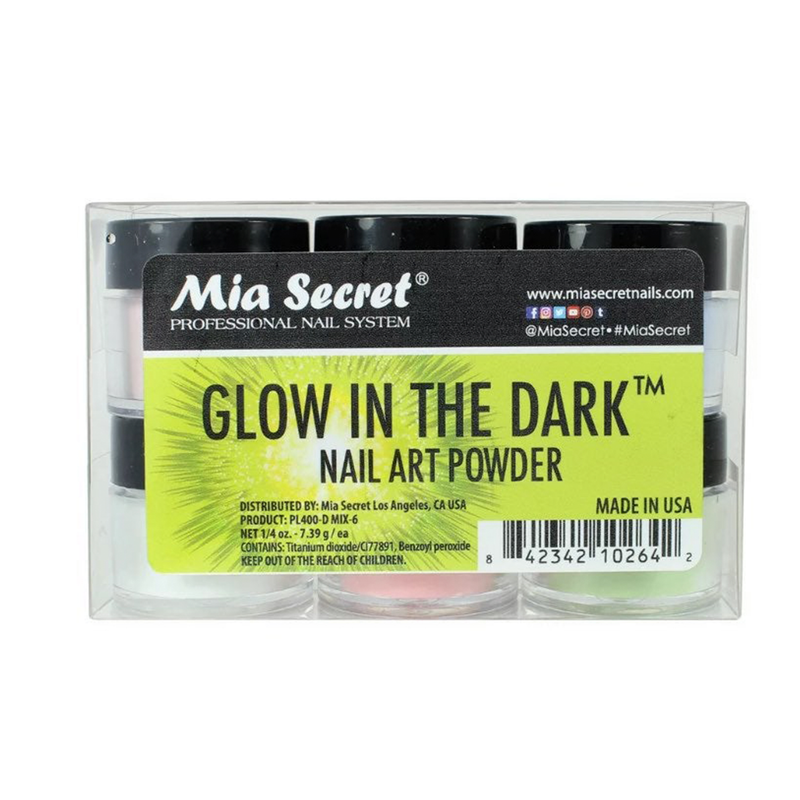 Glow In The Dark Colored Acrylic Powder