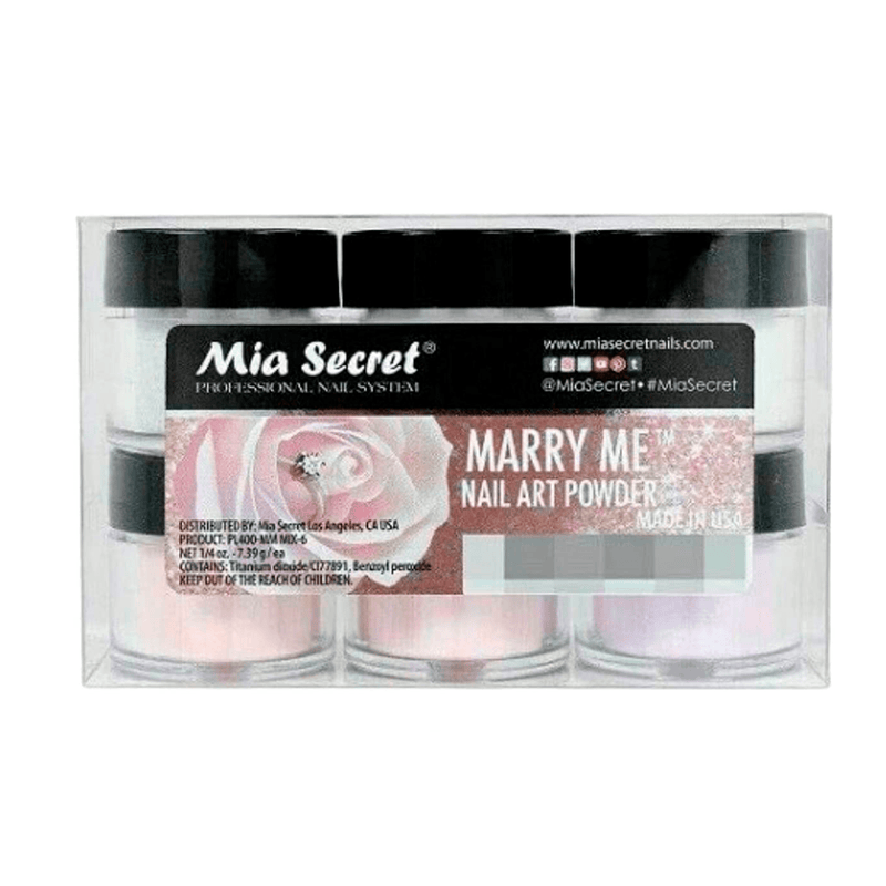 Marry Me Nail Art Powder - AdrianaBeautySupply II
