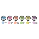 Pastel Macarons Acrylic Powder 6 Pcs Collection Mix - AdrianaBeautySupply II