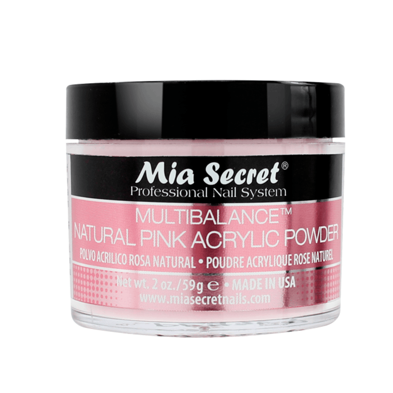 Multibalance Natural Pink Acryilic Powder - Mia Secret - AdrianaBeautySupply II