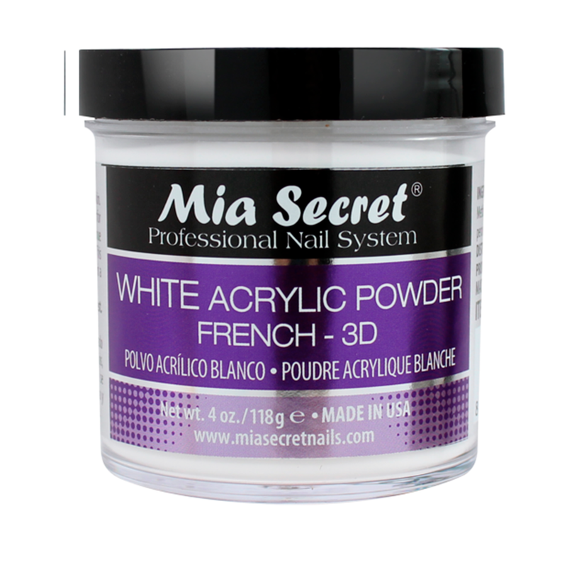 White Acrylic Powder - Mia Secret