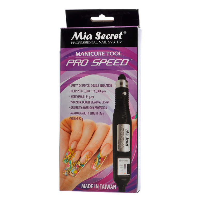 Manicure Tool Speed Pro In Black