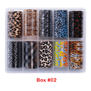 Foil Transfer Prints Set 2 - AdrianaBeautySupply II