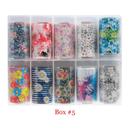 Foil Transfer Prints Set 5 - AdrianaBeautySupply II