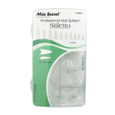 Stilleto Clear 500 Tips In Acryl Box. - AdrianaBeautySupply II