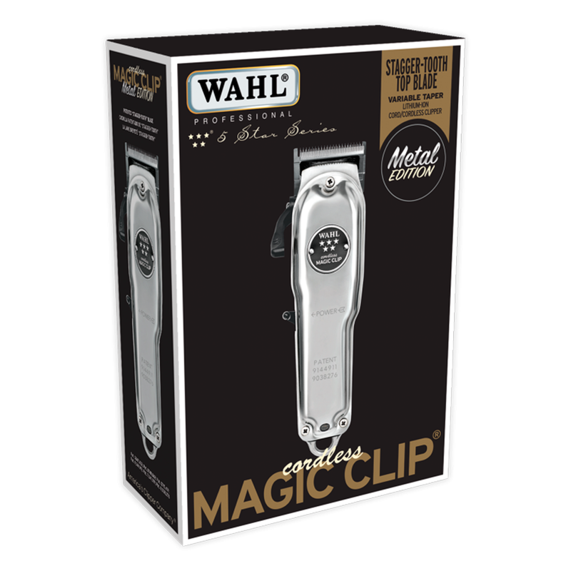 Wahl Cordless Magic Clip Metal Edition