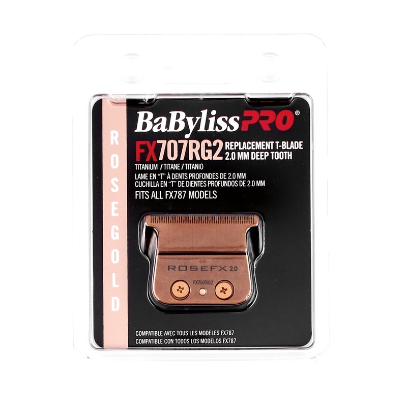BabylissPro Replacement T-blade Rose Gold | FX707RG2