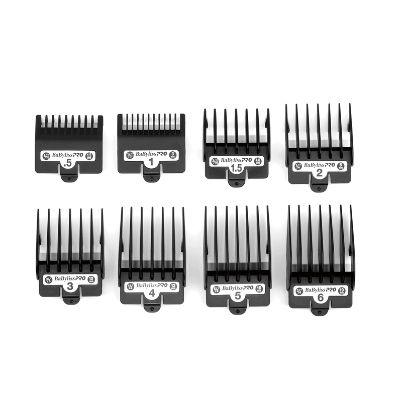 Babyliss Pro By Forfex Attachment 8 Pcs Comb Set Fits All 880 Models, Fx870G, Fx870Rg, Fx650, Fx673