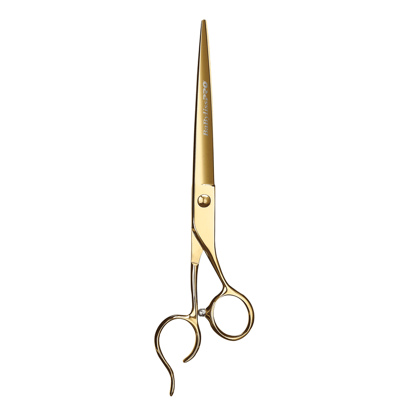 Babyliss Barberology Barber Shears 8 Inch | Gold | Silver - AdrianaBeautySupply II